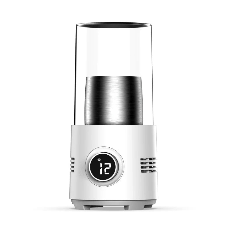 New 2 In 1 Desktop Drinks Cup Cooler Coffee Mug Warmer for Milk Tea Beer Electric Heating Cooling Beverage Cup for Home Office