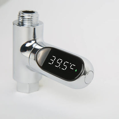 Universal Shower Head Hot Tub Water Temperature Monitor Electricity LED Display Bathing Temperature Meter Bathroom Accessories