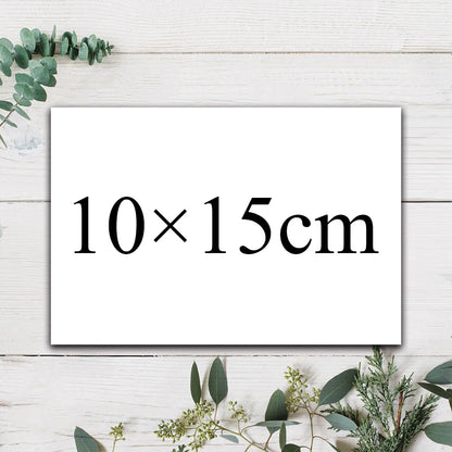 100-1000pcs Rectangle Custom Sticker and Customized Logos Wedding Birthday Baptism Stickers Design Your Own Personalize Sticker