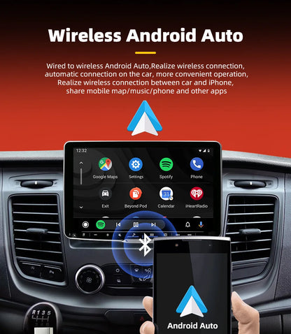 2025 NEW 2 In 1 Wireless Carplay AI Box Android Auto Plug And Play Applicable To Convert Original Car Wired Carplay To Wireless