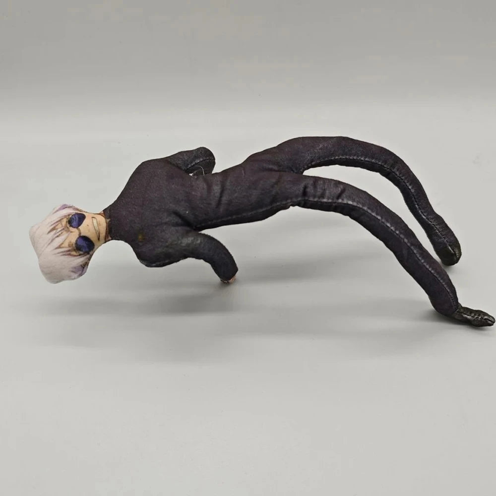 Anime Gojo Satoru Itadori Yuji Geto Suguru Cosplay Doll Plush Stuffed Cotton Dolls Abstract Iron Wire Skeleton Room Decoration