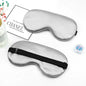 New Hot Trave Soft Silk Sleep Mask Eye Masks Coversfor Sleep, 100% Blackout, Zero Eye Pressure, Blindfold with Adjustable Strap