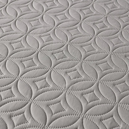 Ultrasonic Quilted Waterproof Antibacterial Mattress Protector Breathable Ultra Soft Noise Free 30CM Deep Pocket Fitted Sheet