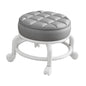 360° Rotating Low Roller Seat Stool Kids Women Heavy Duty Pulley Wheels Stool for Living Room Barber Shop Garage Home Salons