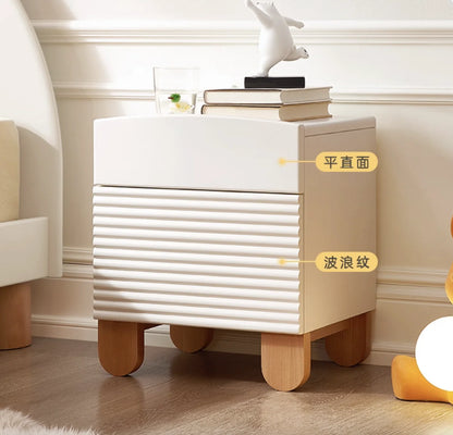 M5021 Birch And Beech Wood Kid Nightstand Children Night Table Boy Bedside Table Girl Bedstand