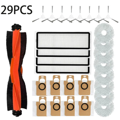 For Robot Vacuum Cleaner Xiaomi X20 Plus, Wiper and Grill Accessories, Main Side Brush, HEPA Filter, Spare Parts Dust Ba