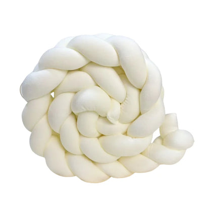 Handmade Knotted Floor Mat Woven Decorative Pillow Comfortable Soft Stitched Knitted Pillow for Living Room Bed Decorations