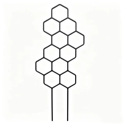 1PC Honeycomb Design Plant Trellis, Rustproof Plastic Support For Potted Vines And Flowers, Indoor Outdoor Garden Climbing Frame