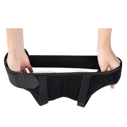 Intestinal Hernia Fixing Belt Nylon Fabric Good Support Breathable PU Foam Pad Black Men Inguinal Hernia Band for Body Care