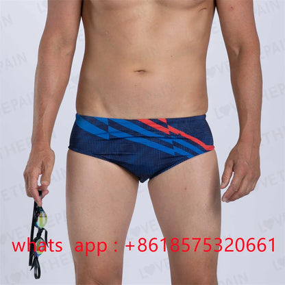 Zootekoi Mens Swimming Trunks Beach Surf Tights Shorts Endurance Athletic Training Quick Dry Jammer Diving Surfing Swimwear 2023