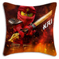 Pillow Covers Cartoon For Game Ninjagos Sofa Decorative Home Double-sided Printing Short Plush Cute Cushion Cover