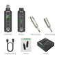 XTUGA UHF Professional Microphone Wireless Converter XLR Recharge Transmitter Receiver for Dynamic/Condenser Mic Audio Mixer