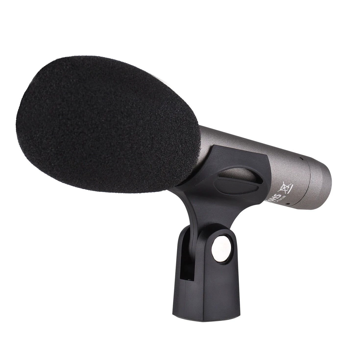 TAKSTAR CM-60 Professional Condenser Microphone XLR Cardioid Mic 48V Phantom Power Supply for Studio Recording Broadcasting Mic