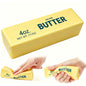 New Soft Slow Rebound Butter Stick Realistic Silicone Squeeze Stress Relief Gadget Desk Office Accessory Funny Anti-Anxiety Gift