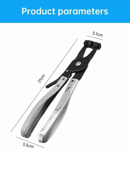 Car Water Pipe Hose Clip Pliers Clamp Swivel Drive Jaw Locking Tool Removal And Installation Of Ring-Type Flat-Band Hose Clamps
