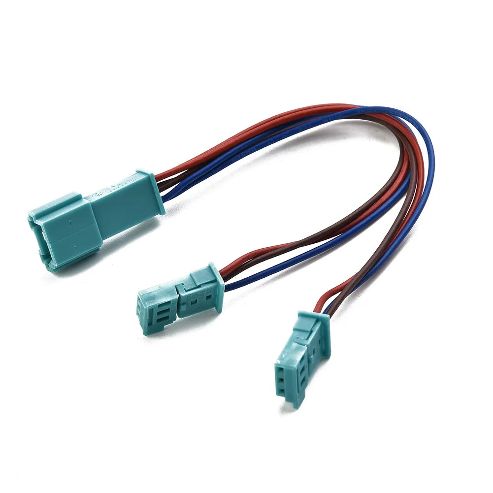 3Pin Y Cable Connector Cupholder LED Ambient Light AC / Radio Adapter For BMW F30/F31/F80 M3 Car Electronics Accessories