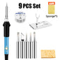 EU/US Solder Solder Iron Repair Soldering 220V/110V Electric Tool 60W Nib Heating Adjustable Welding Tin Temperature/Solder wire