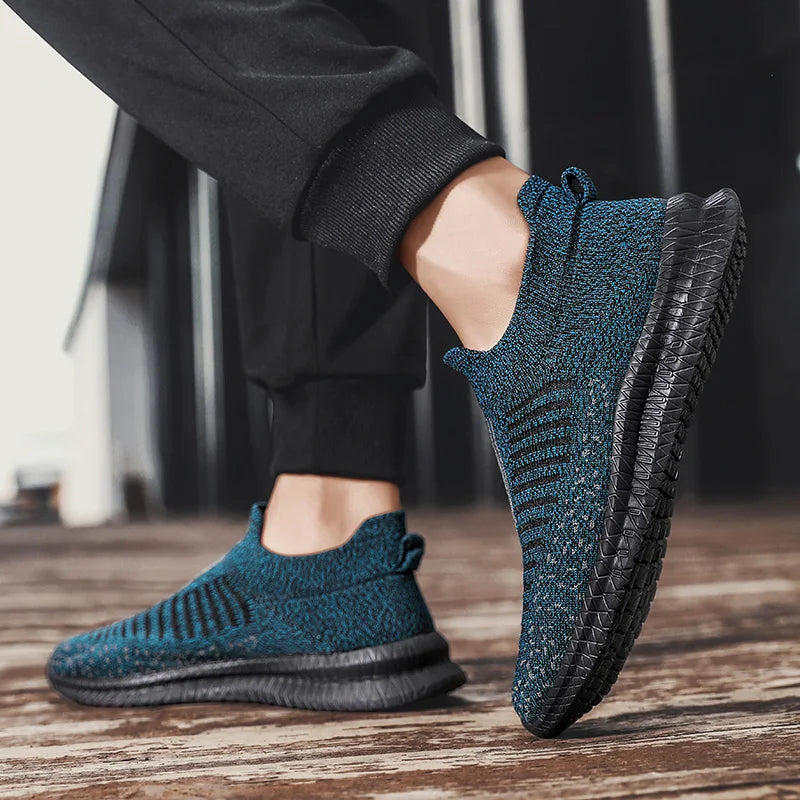 Large Size Casual Sneakers Men'S Sports Shoes Fashion Easily Breathable Men Platform Sneakers Comfortable Running Mens Shoes