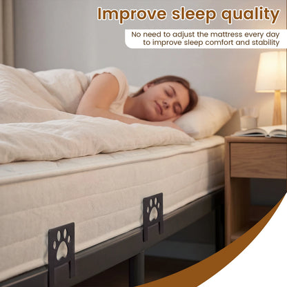 6 Pcs Mattress Slide Stopper Bed Frame Brackets Metal Anti Slip Fastener Adjustable Furniture Sliding Prevention