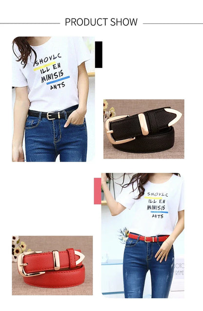 Stylish Women's Belts High Quality WaistBest Matching Dress Jeans Waistband for Lady straps for women LB2146