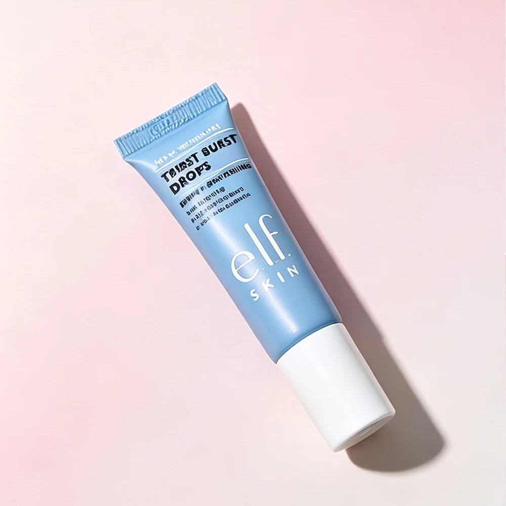 Elf Thirst Burst Drops, Brightening Moisture Gel Essence, Hydrating Pre-Makeup Primer, Nourishes Dry Skin for Smooth Base Makeup