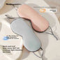 Double-sided Cool and Warm Dual-use Breathable Ice Silk Summer Eye Mask Blocks Light Without Pressing The Eyes Protects Sleep
