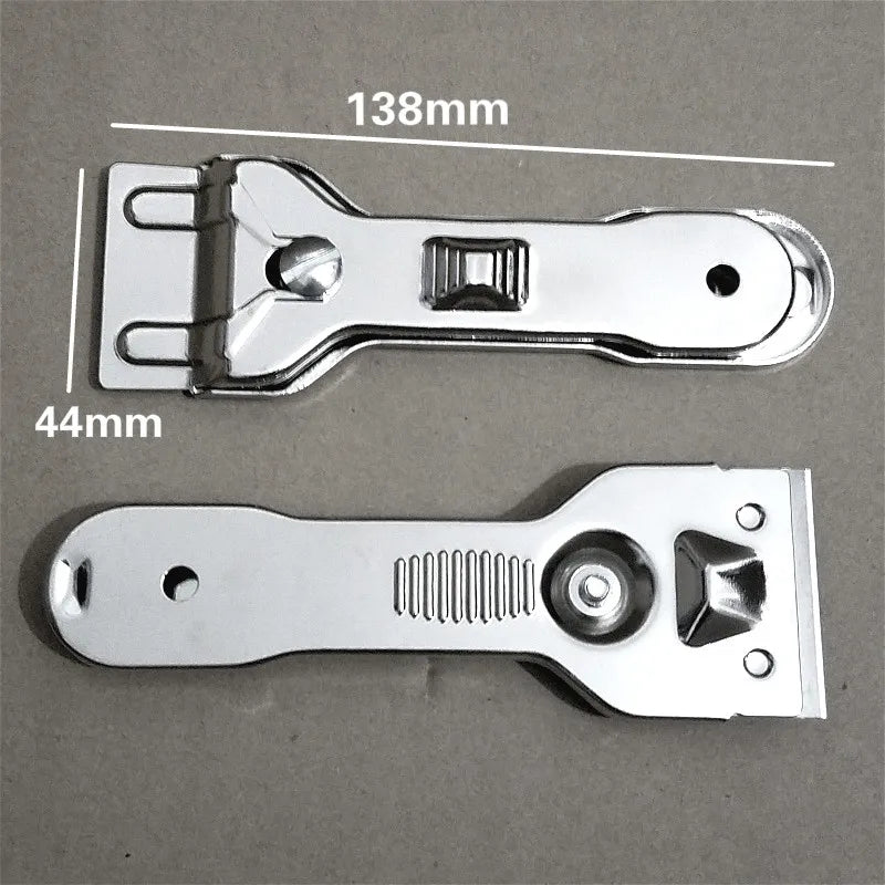 1PC Scraper Cleaner With 5pcs Spare Blades Or 10 Blades, Durable Glass Ceramic Hob Remover Oven Cooker Cleaning Tool with Blade