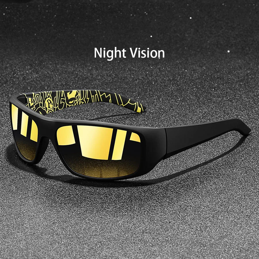 Fashion Vintage Eyewear Fishing Cycling Sports Sunglasses Men Women Running Mountaineering Sport Man Sun Glasses