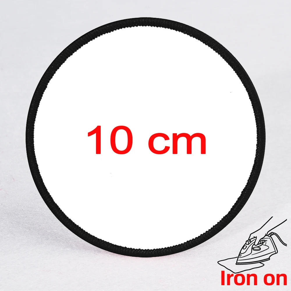 2 PCS Custom Make Your Own Personalized Morale Patch Add Your Photo, Logo, Text Hook and Loop/Sew On/Iron On