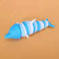 Stress Relief Toys Fidget Toys Kids Adults Funny Buckle Slug Dolphin Shark Anxiety Antistress Squishy Toy Keychain Accessories