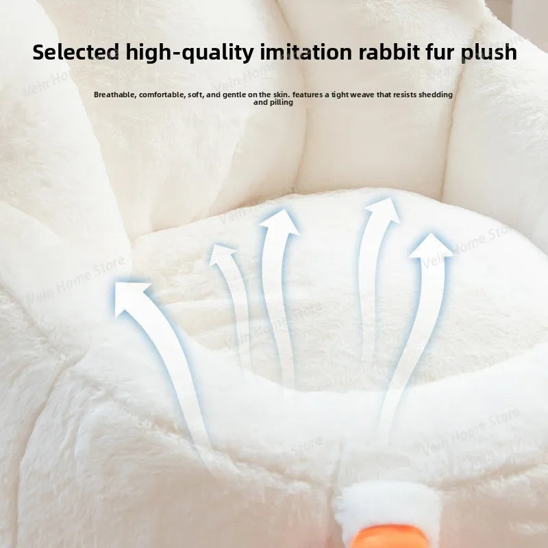 creative cute bean bag sofa goose-shaped design soft portable sofa single lightweight couch wohnzimmer living room furniture