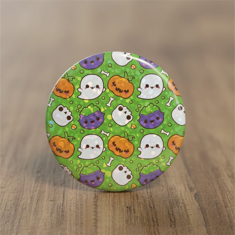 Personalized Round Badges Brooches Custom Photo Handwriting Diy Text or Graphic Pins Accessory Gifts for Kids