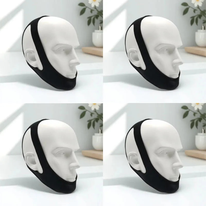 1/2/3/4Pcs Anti Snoring Chin Strap Sleep Apnea Jaw Solution for Women Men Face V Shaper Sleeping Aid Tools Health Care