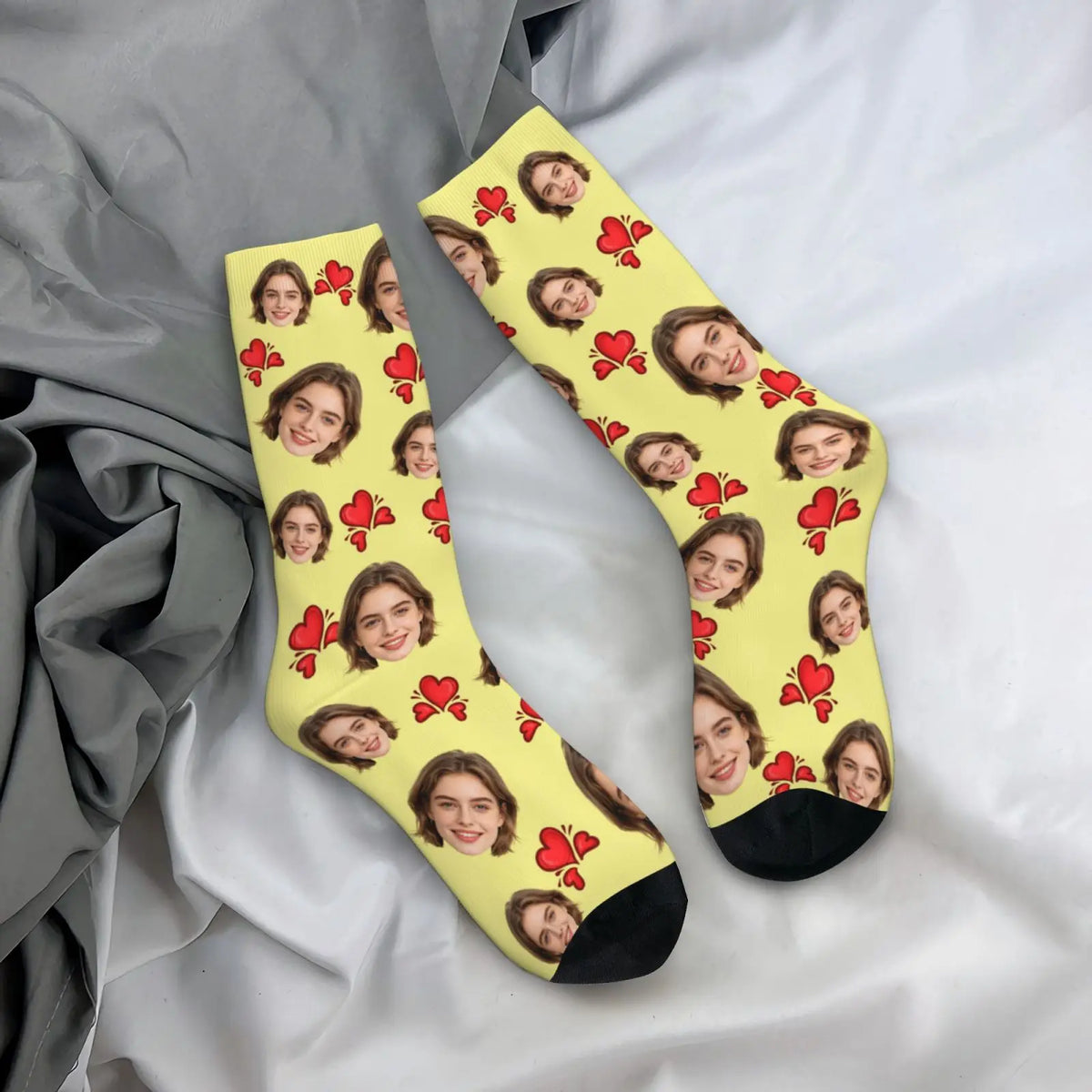 Custom Avatar Socks for Men And Women DIY Personalized Picture Photo Socks Customizable Gifts