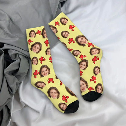 Custom Avatar Socks for Men And Women DIY Personalized Picture Photo Socks Customizable Gifts