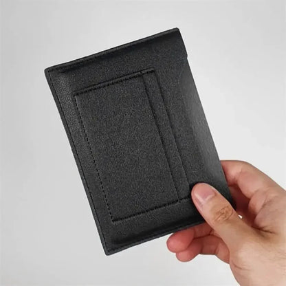 Multi-Slots RFID Blocking Passport Cover, Waterproof Travel Wallet Holder for Cards ID Certificates & Cash, PU Leather Purse