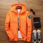 Sunscreen Waterproof FBI Shield Casual Jackets Ultra Light Men's Summer Hooded Jacket Super Thin Windbreaker Packable Skin Coat