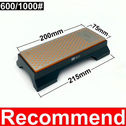 TAIDEA Big Size Diamond Grindstone 600/1000Grit Double-side Sharpening stone Professional Knife Sharpening System Wetstone