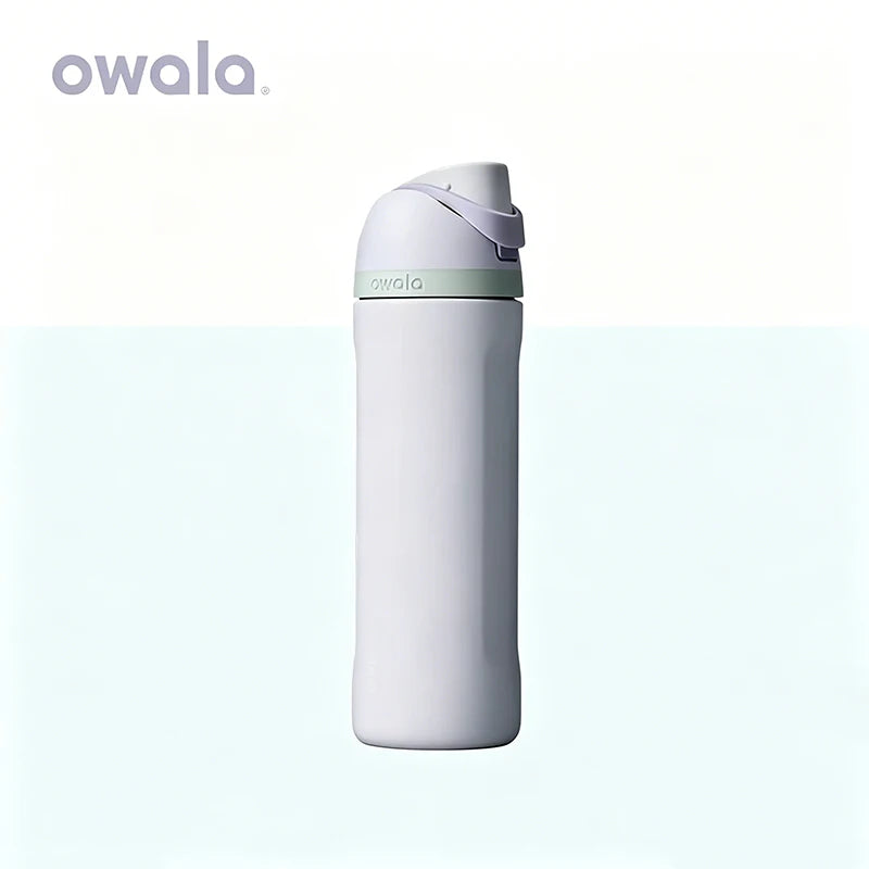 Owala portable cup, one handed open lid, large capacity water cup, straw cup, insulated cup, 710mL | Open Air