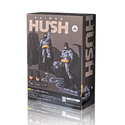 CT Toys Batman Figure Batman Mafex 126 Action Figures DC Justice League Hush Figurine The Dark Knight Collection Toy gifts