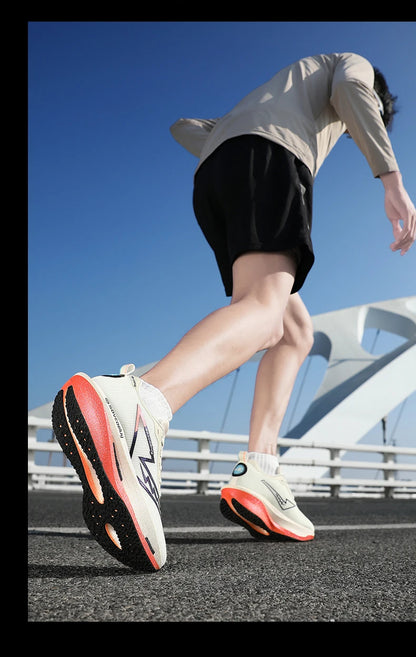 Marathon Men Sports Running Shoes Carbon Board Air Cushion Breathable Lightweight Woman Comfortable Athletic Basketball Sneakers
