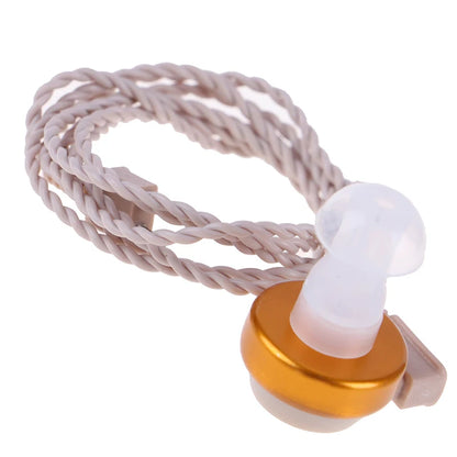 【B】Hearing Aid Unilateral Cord Wire+BTE Hearing Aid Receiver Amplifier Speaker