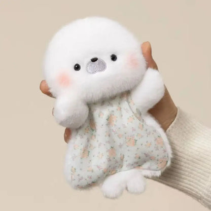 Cartoon Bean Bag Doll Soft Fluffy Texture Decompression Stuffed Animals Supine Position Skin-friendly