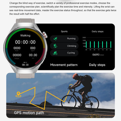 2025 New Watch G5 PlUS Smart Watch Men 1.75"AMOLED Screen GPS Track Compass Heart Rate Bluetooth Call SmartWatch For Android IOS