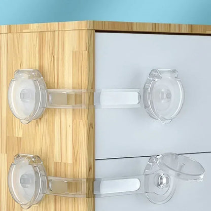 Baby Protect Cabinet Protection Against Children Security Locks Kid Protector Furniture Children Security Safety Drawer Locks
