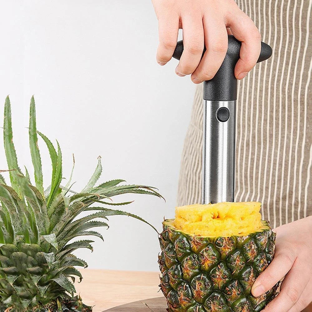 1PCS Spot Stainless Steel Pineapple Peeler Pineapple Corer Slicer Fruit Cutter Easy Slicer Peeler Kitchen Gadget Delivery Fast