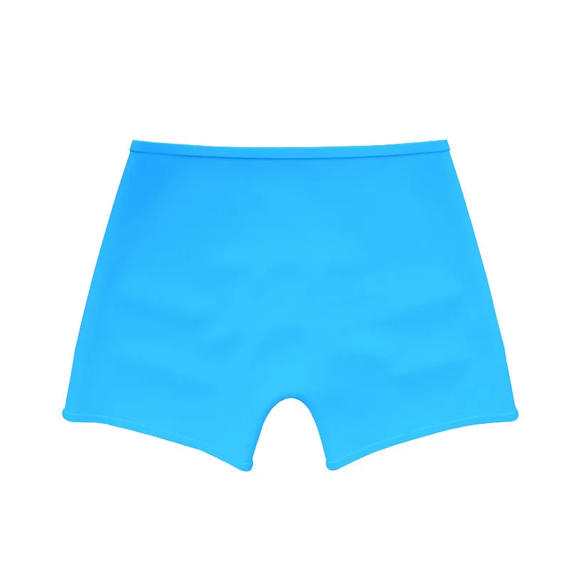 Women's swim trunks silicone flat angle swimsuits women's safety pants leggings underwear suitable for women weighing 45kg-65kg