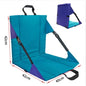 Stadium Seat Chair Bleacher Cushion With Padded Back Support Reclining Stadium Seat Chair Folding Stadium Chair For Women Men