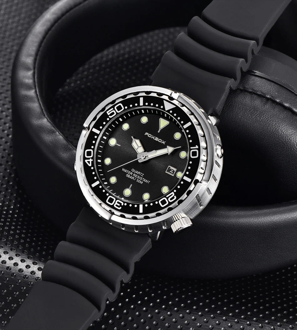2024 Casual Men Watches for Men Top Brand Luxury Silicone Sport Watch Men Quartz Date Clock Waterproof Wristwatch Chronograph