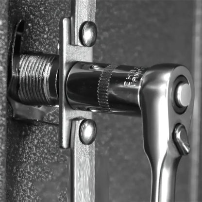 Quick Ratchet Wrench, Ratchet 72-Tooth Ratchet Screwdriver, 1/4 inch Drive Micro Ratcheting Bit Driver Wrench for Tight Spaces